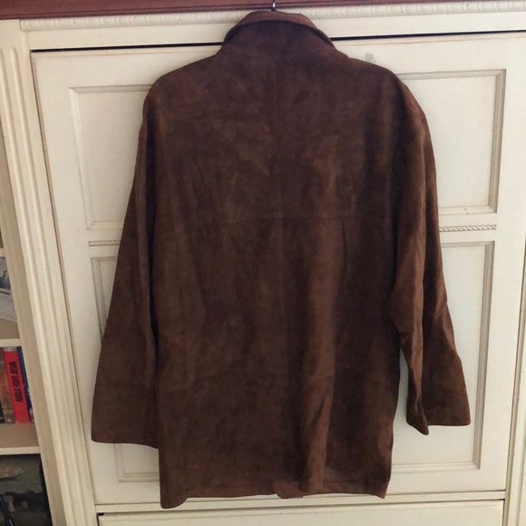 David 2 Genuine Leather/Suede Reversible Jacket - Picture 2 of 8